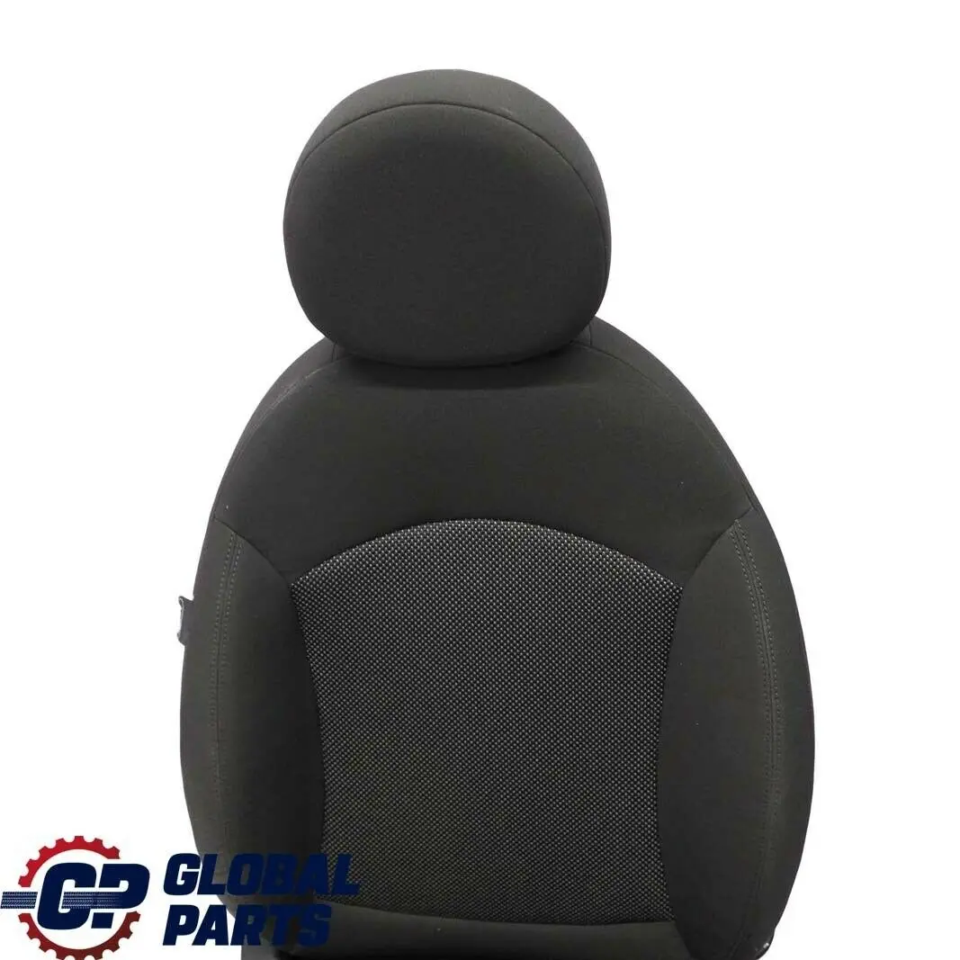 Mini Cooper One R55 R56 Sport Cloth Fabric Carbon Black Front Right Seat O/S - SKU 2753486-1 - Part number 2753486