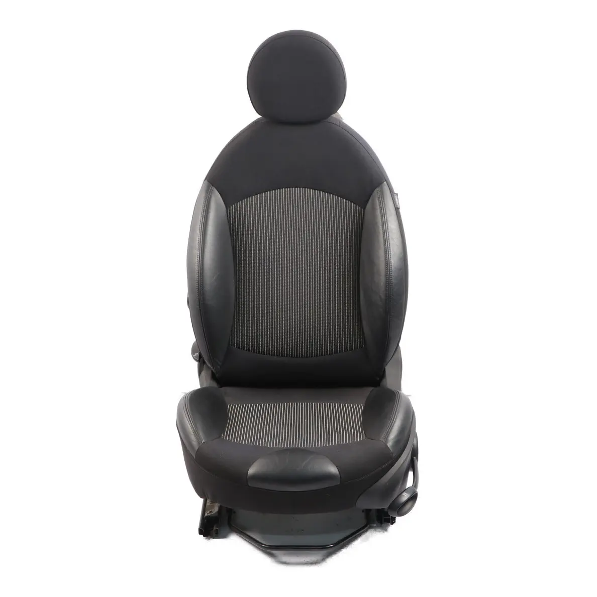 Mini Cooper R55 R56 R57 Sport Demi Cuir Intérieur Noir Siège Avant Gauche