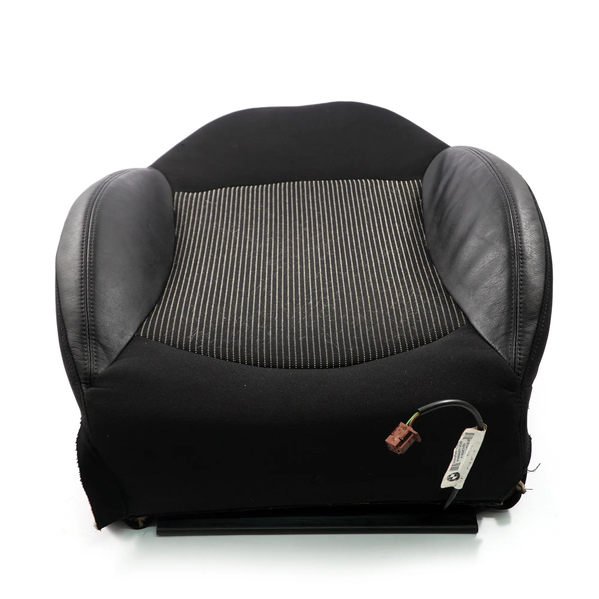 Mini R55 R56 Dossier de siège sport avant gauche chauffant cuir tissu noir