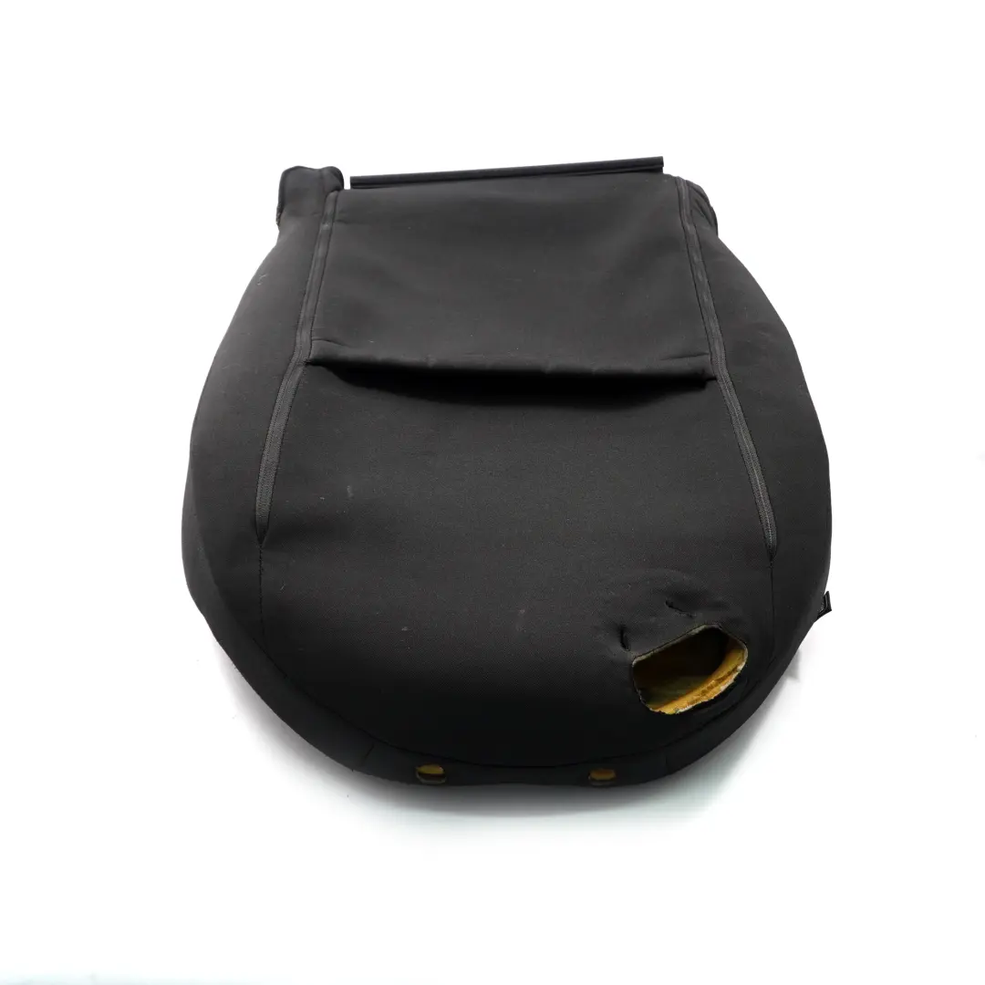 Sitz Bezug Lehne Stoff Leder Schwarz Vorn Links für Mini Cooper R55 R56 Sport mit Teilenummer 2753491 Mini Cooper R55 R56 Sport Sitz Bezug Lehne Stoff Leder Schwarz Vorn Links - SKU 2753491-3 - Teilenummer 2753491