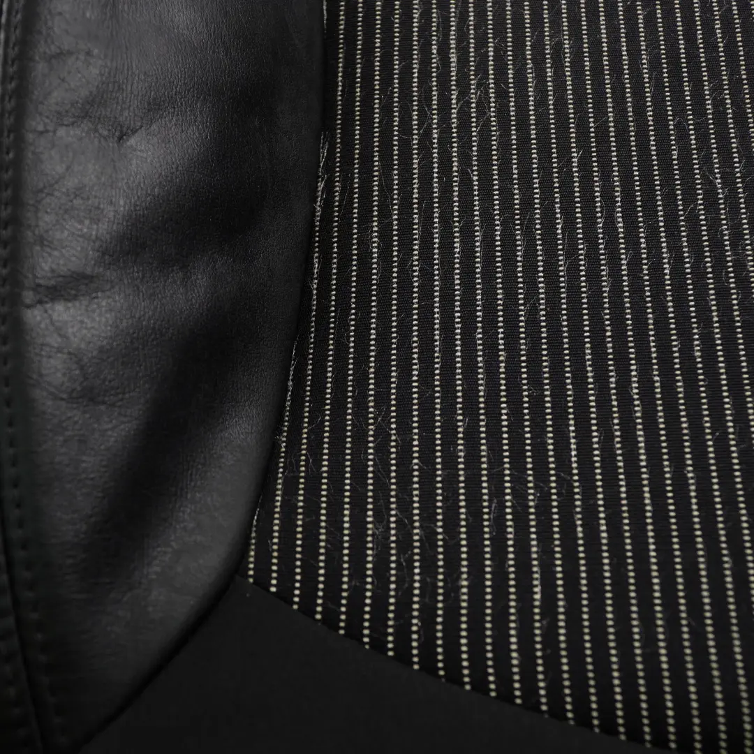 Dossier de siège sport avant gauche chauffant cuir tissu noir pour Mini R55 R56 à propos du numéro de pièce 2753491 Mini R55 R56 Dossier de siège sport avant gauche chauffant cuir tissu noir - SKU 2753491-3 - Numéro de pièce 2753491