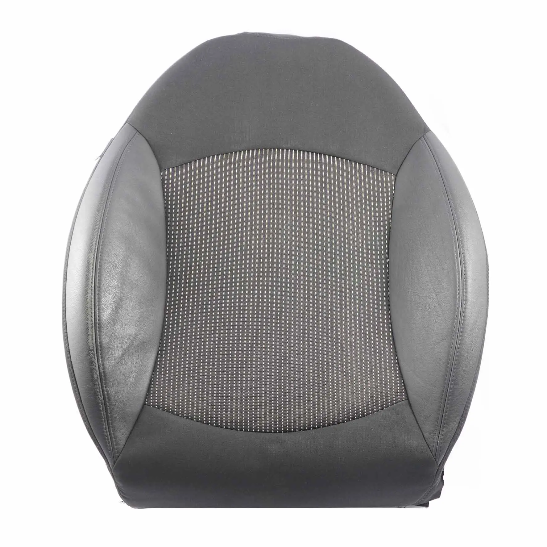 Seat Backrest Mini R55 R56 Front Right O/S Sport Half Leather Fabric Black