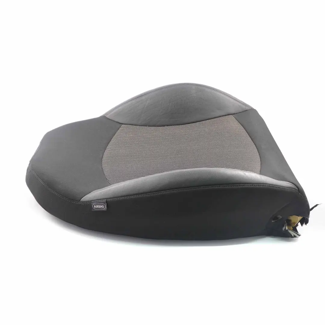Delantero Derecho Sport Asiento Respaldo Medio Cuero Tela Negro para Mini R55 R56 con número de pieza 2753492 Mini R55 R56 Delantero Derecho Sport Asiento Respaldo Medio Cuero Tela Negro - SKU 2753492-1 - Número de pieza 2753492