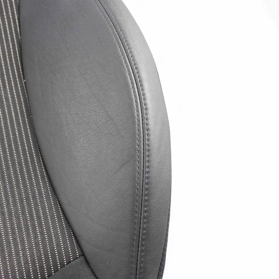 Delantero Derecho Sport Asiento Respaldo Medio Cuero Tela Negro para Mini R55 R56 con número de pieza 2753492 Mini R55 R56 Delantero Derecho Sport Asiento Respaldo Medio Cuero Tela Negro - SKU 2753492-1 - Número de pieza 2753492