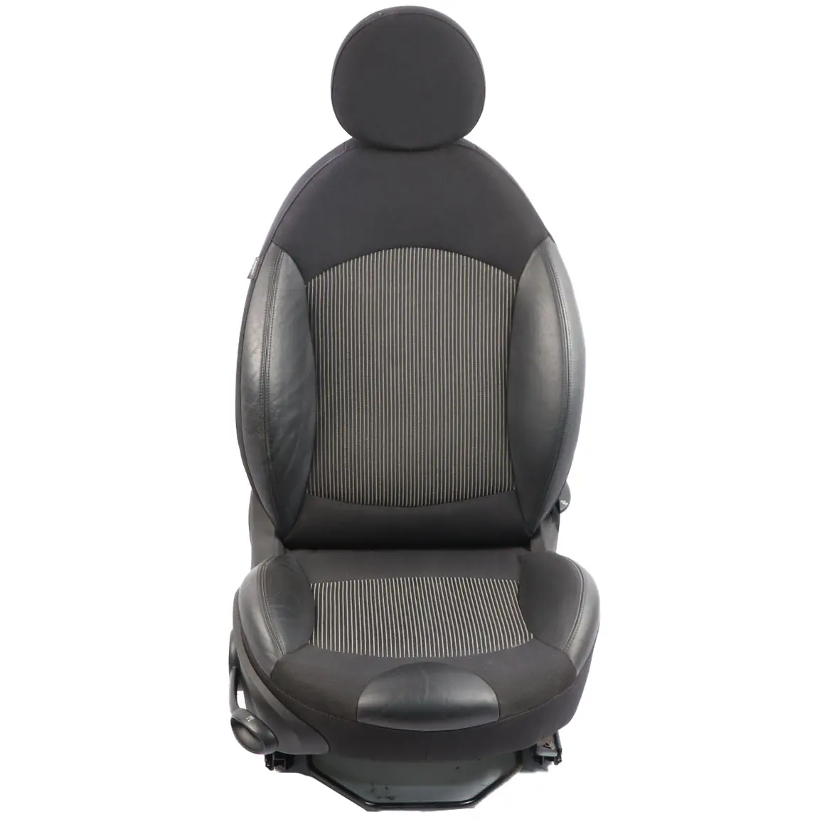 Siège Avant Mini Cooper R55 R56 R57 Tissu Sport Cuir Noir Intérieur Droit