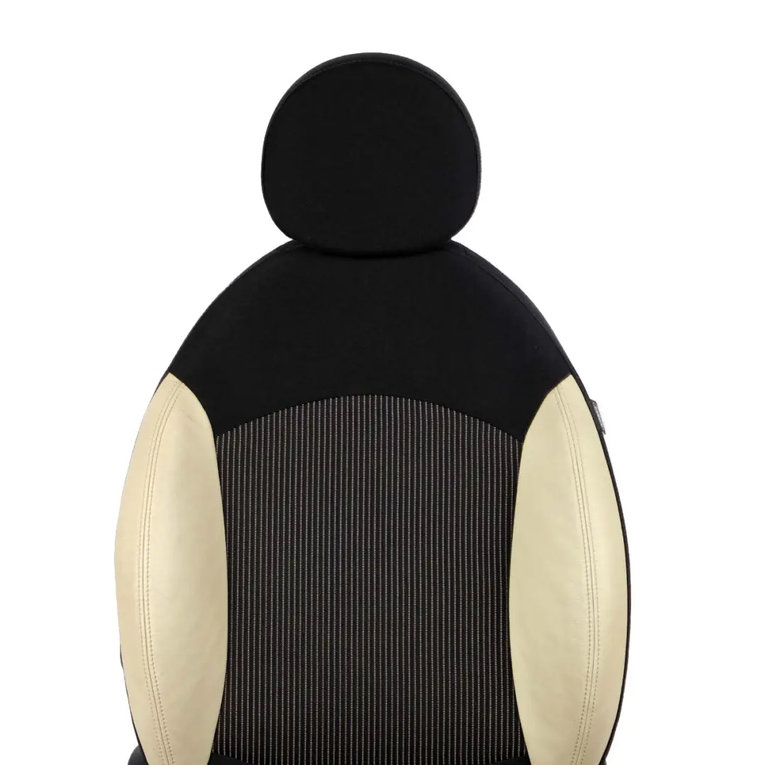 MINI Cooper One R55 R56 R57 Sport Cloth Cream Leather Front Left Seat N/S - SKU 2753493-1 - Part number 2753493