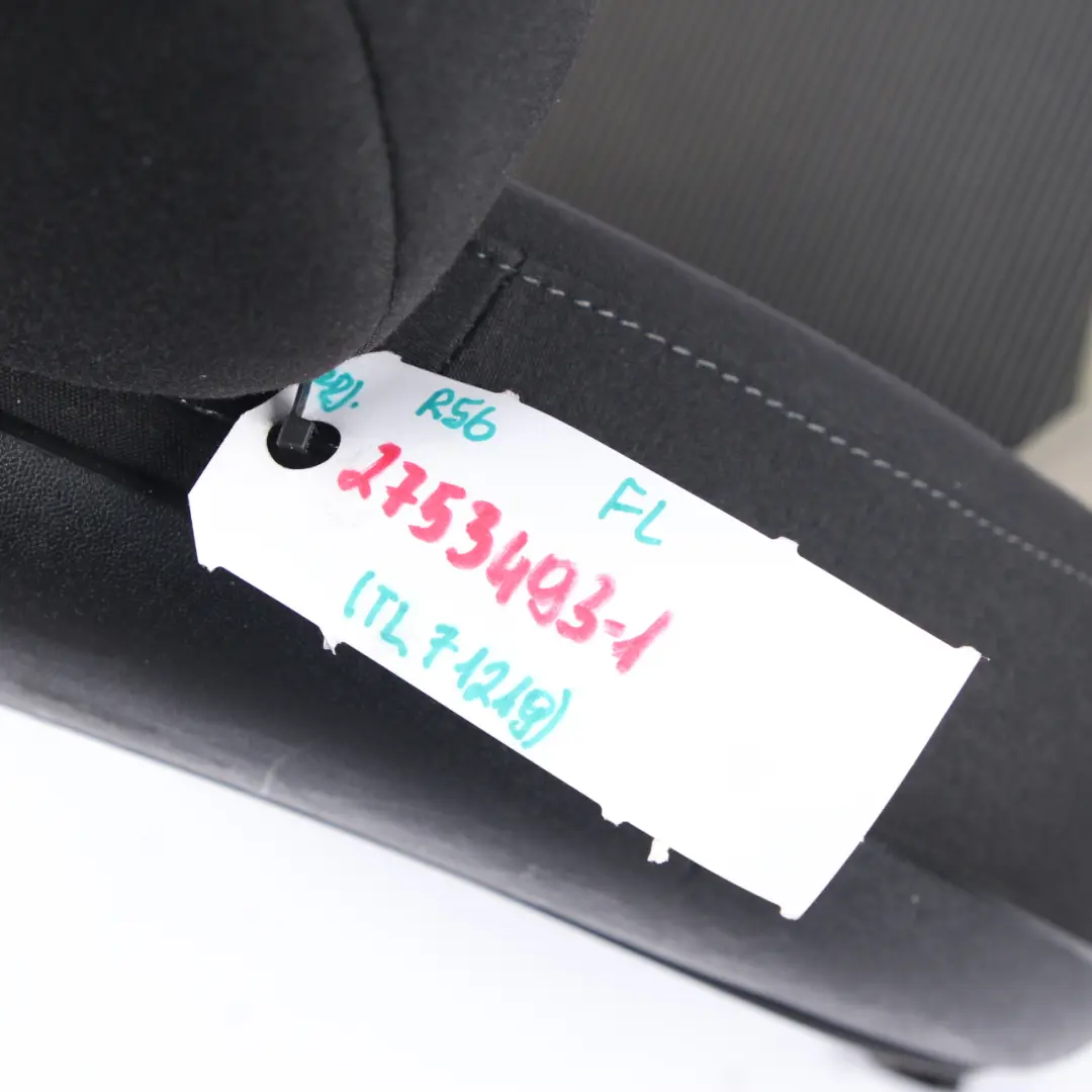 MINI Cooper One R55 R56 R57 Sport Cloth Crema Cuero Asiento Delantero Izquierdo - SKU 2753493-1 - Número de pieza 2753493