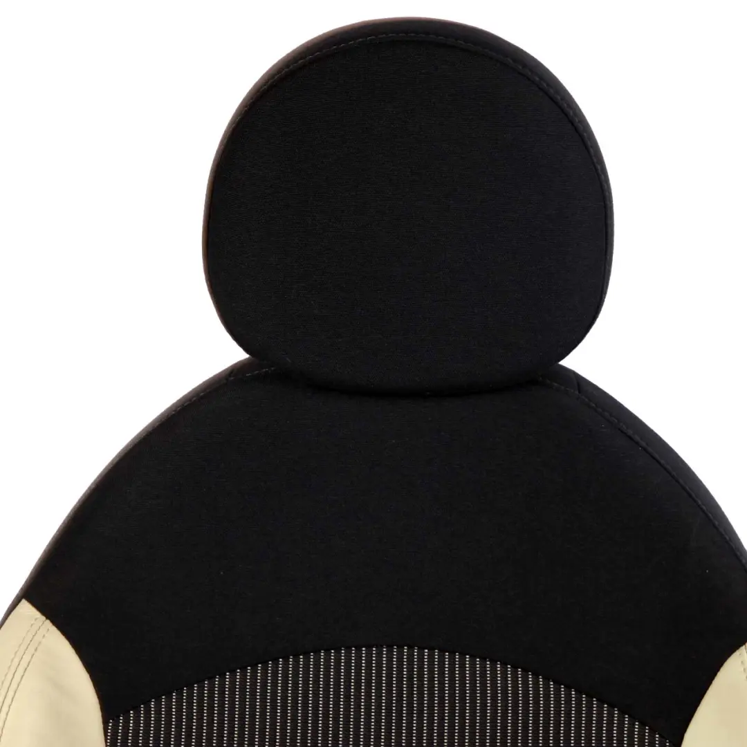 MINI Cooper One R55 R56 R57 Sport Cloth Crema Cuero Asiento Delantero Izquierdo - SKU 2753493-1 - Número de pieza 2753493