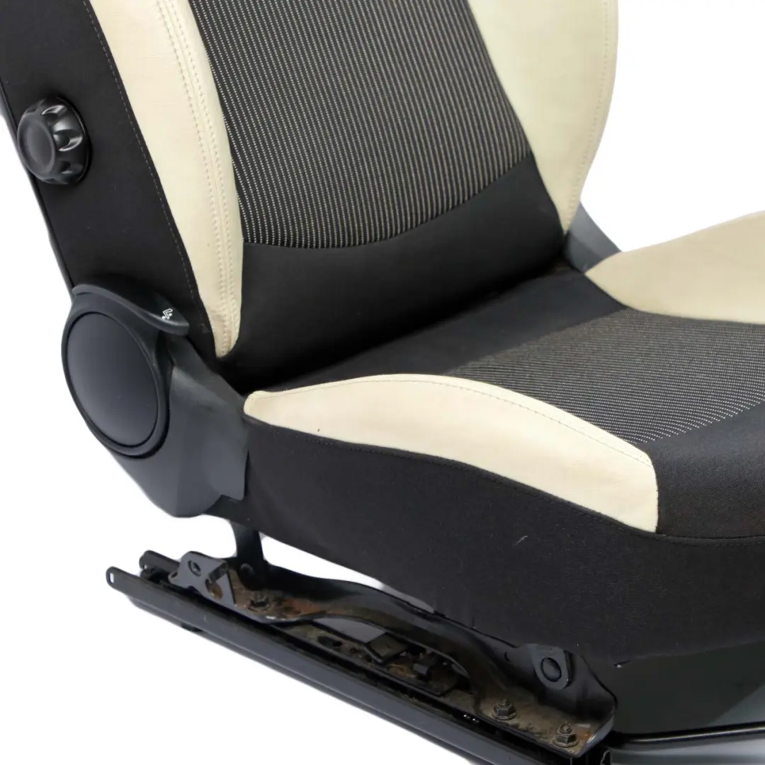 Cloth Cream Leather Front Left Seat N/S to MINI Cooper One R55 R56 R57 Sport with Part number 2753493 MINI Cooper One R55 R56 R57 Sport Cloth Cream Leather Front Left Seat N/S - SKU 2753493-1 - Part number 2753493