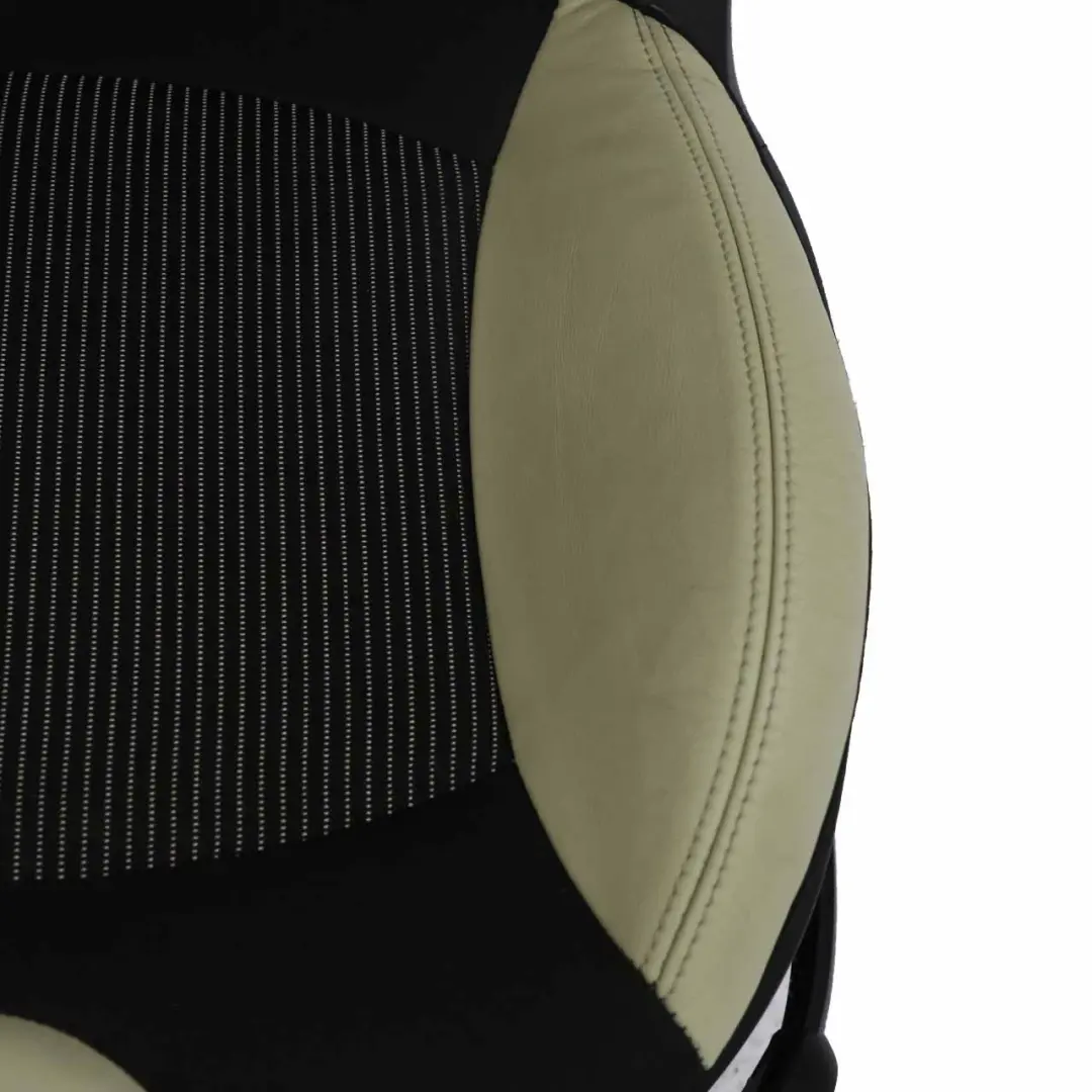 Front Seat Sport Cloth Cream Leather Left N/S to Mini Cooper One R55 R56 R57 with Part number 2753493 Mini Cooper One R55 R56 R57 Front Seat Sport Cloth Cream Leather Left N/S - SKU 2753493-2 - Part number 2753493