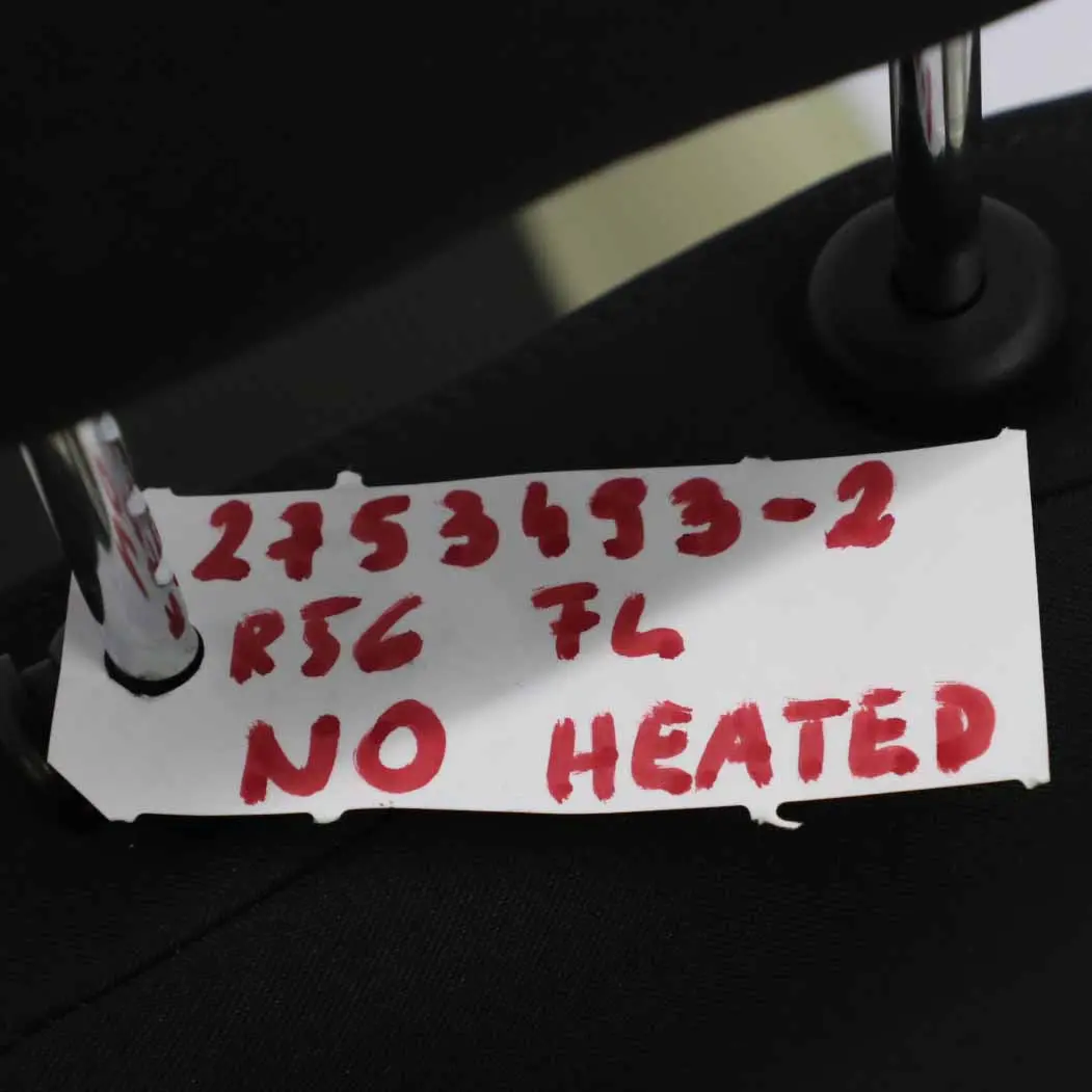 Mini R56 Fotel Lewy Sport Półskóra Podgrzewany - SKU 2753493-2 - Numer Części 2753493