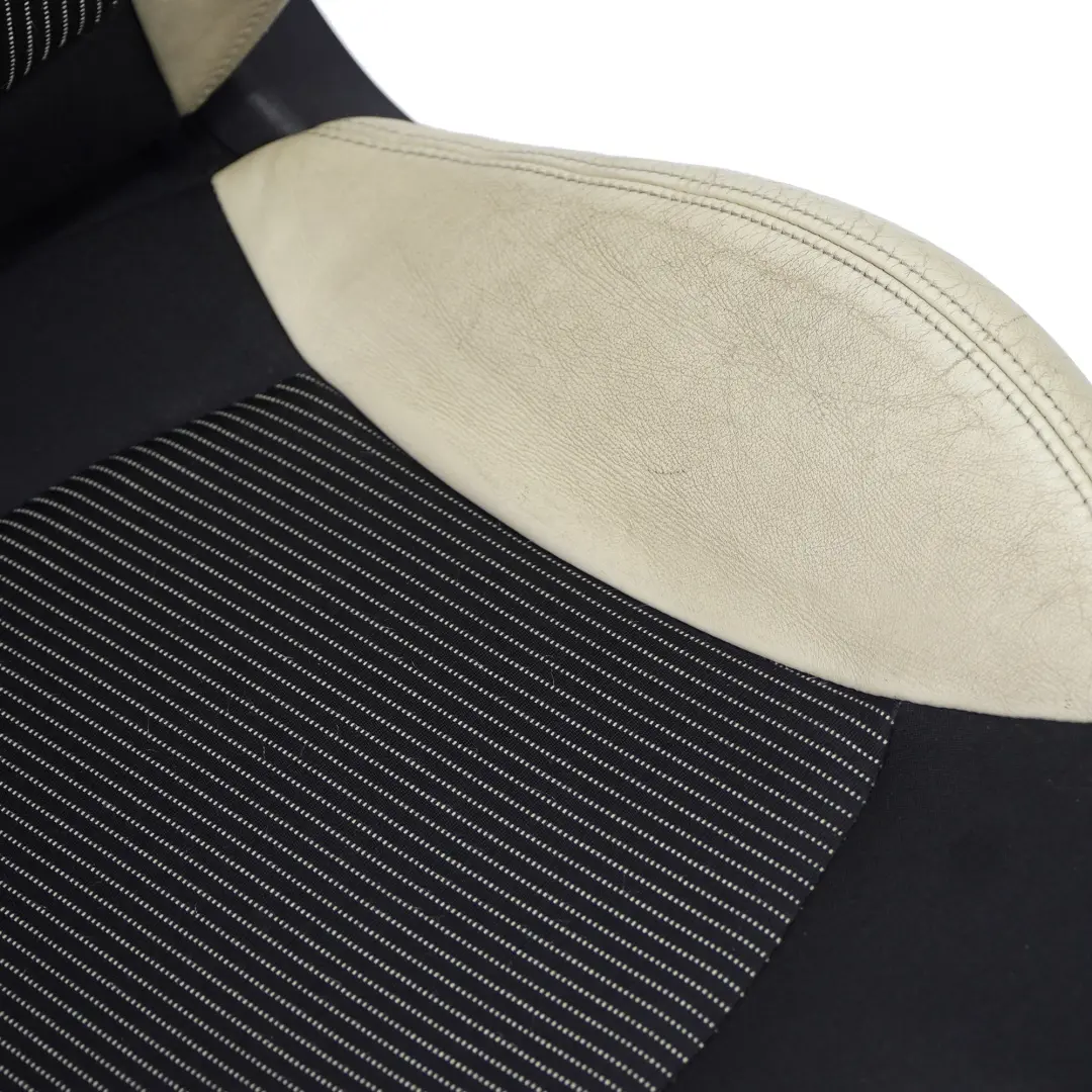  Front Seat MINI R55 R56 R57 Left N/S Sport Cloth Cream White Leather Ray - SKU 2753493-3 - Part number 2753493