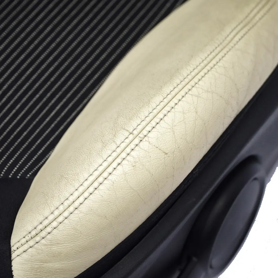  Front Seat MINI R55 R56 R57 Left N/S Sport Cloth Cream White Leather Ray - SKU 2753493-3 - Part number 2753493