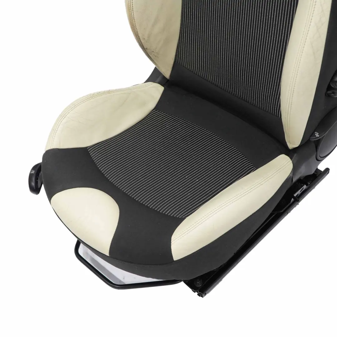 MINI Cooper One R55 R56 R57 Sport Cloth Cream Leather Front Right O/S Seat - SKU 2753494-1 - Part number 2753494