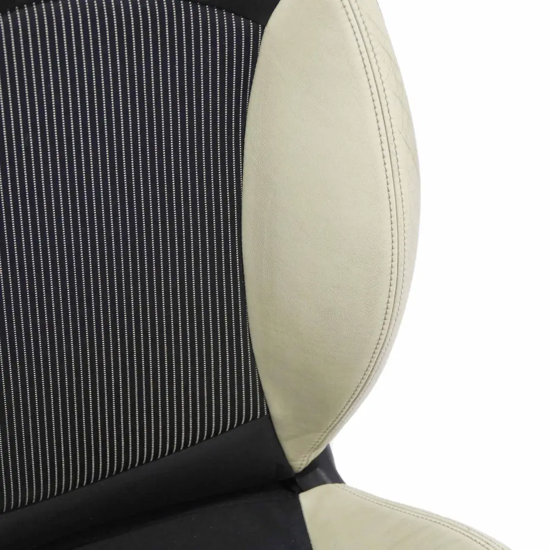 MINI Cooper One R55 R56 R57 Sport Cloth Cream Leather Front Right O/S Seat - SKU 2753494-1 - Part number 2753494