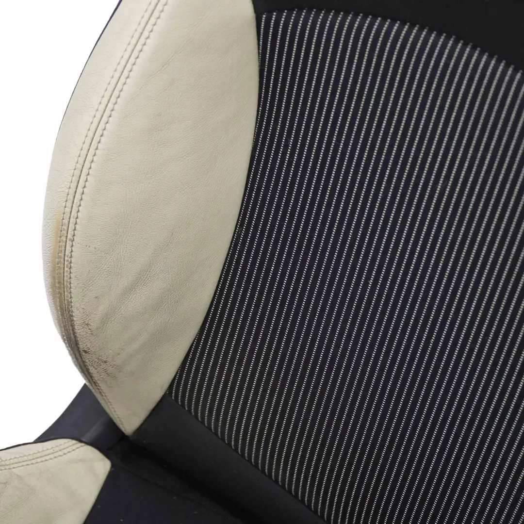 Siege avant droit en tissu sport et cuir creme pour Mini Cooper One R55 R56 R57 à propos du numéro de pièce 2753494 Mini Cooper One R55 R56 R57 Siege avant droit en tissu sport et cuir creme - SKU 2753494-1 - Numéro de pièce 2753494