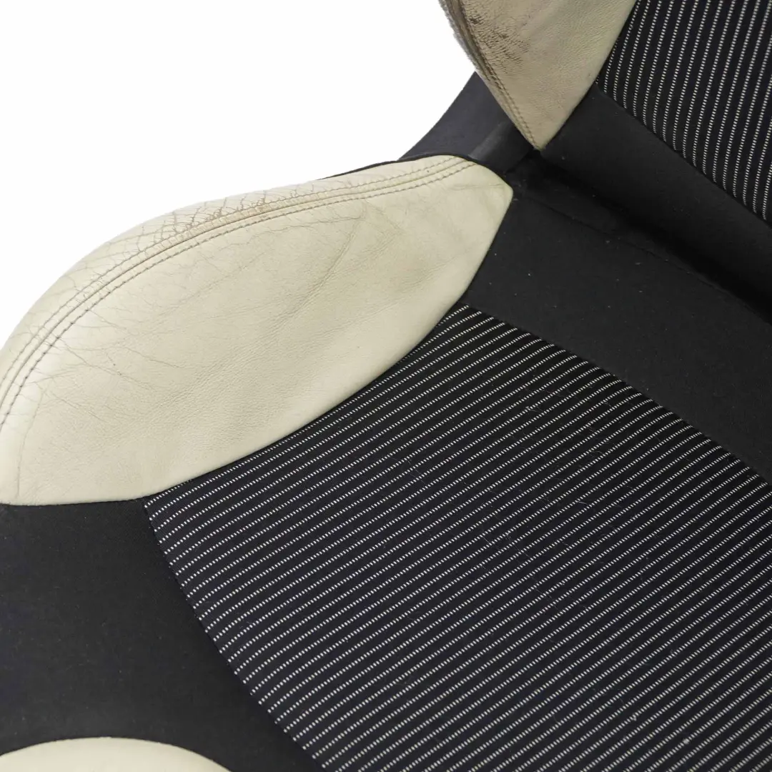 Mini Cooper One R55 R56 R57 Sport Sitz Vorn Rechts Stoff / Leder Cream White - SKU 2753494-1 - Teilenummer 2753494