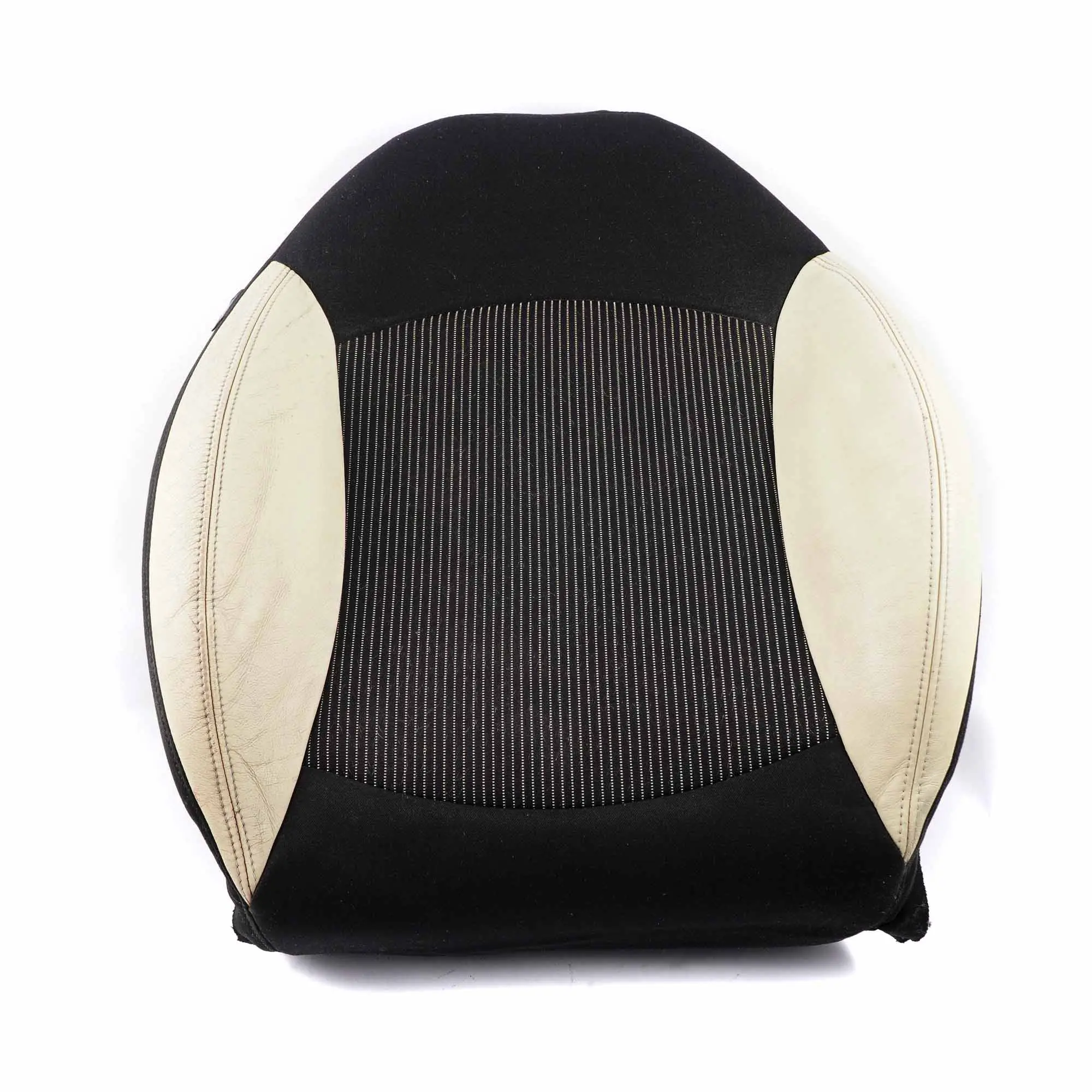 Mini Cooper R55 R56 R57 Base Siege Housse Reste Cuir Tissu Noir Blanc Droite