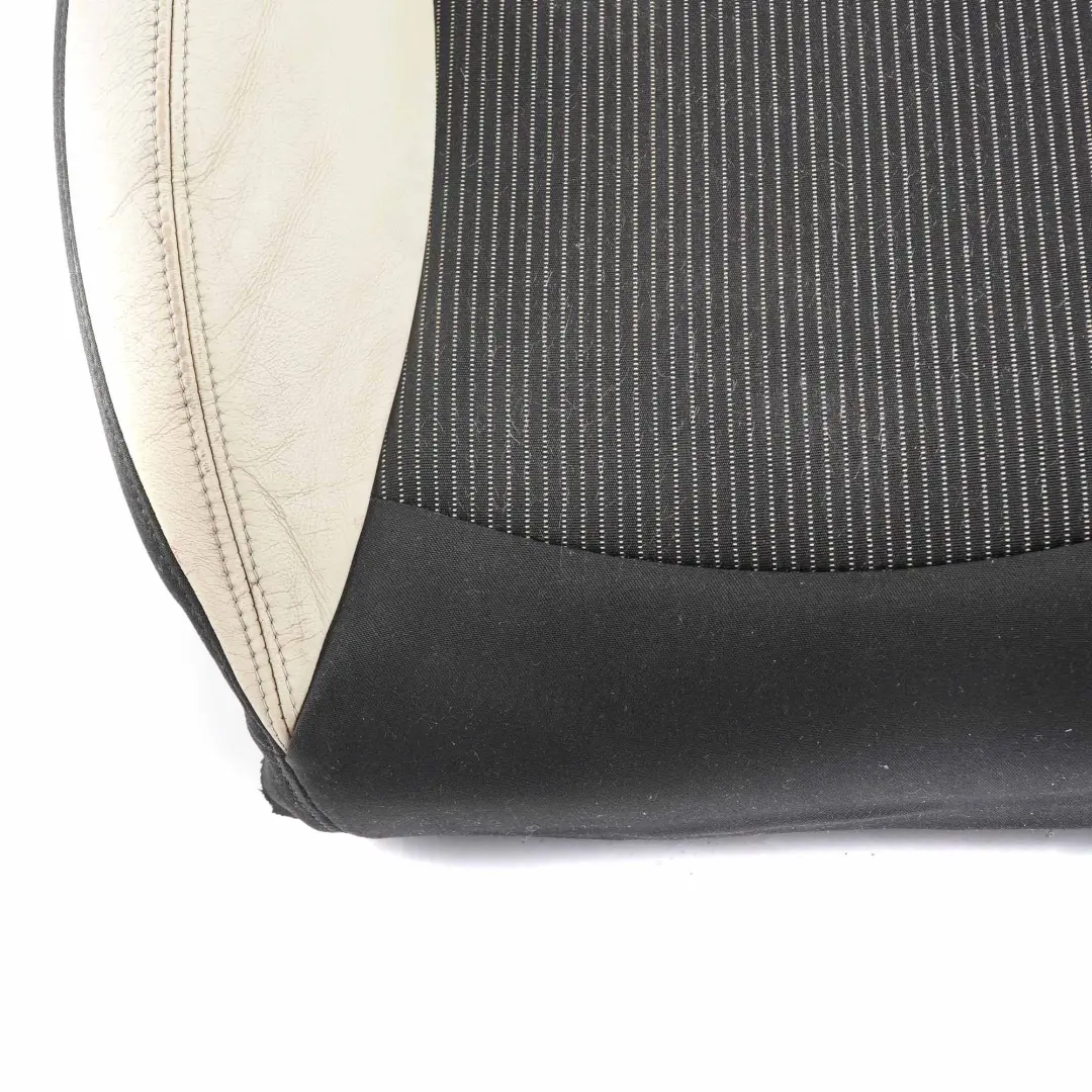 Basis Sitz Bezug Lehne Stoff Leder Weiss Vorn Rechts für Mini Cooper R55 R56 R57 mit Teilenummer 2753494 Mini Cooper R55 R56 R57 Basis Sitz Bezug Lehne Stoff Leder Weiss Vorn Rechts - SKU 2753494-2 - Teilenummer 2753494