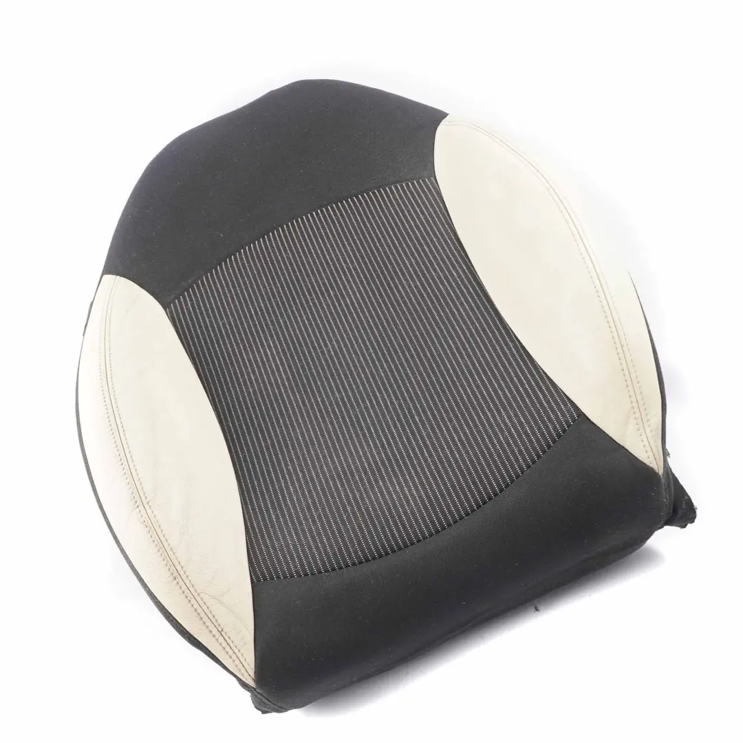 Backrest Mini R55 R56 R57 Front Right O/S Sport Cover Cloth Leather White to Seat with Part number 2753494 Seat Backrest Mini R55 R56 R57 Front Right O/S Sport Cover Cloth Leather White - SKU 2753494-2 - Part number 2753494