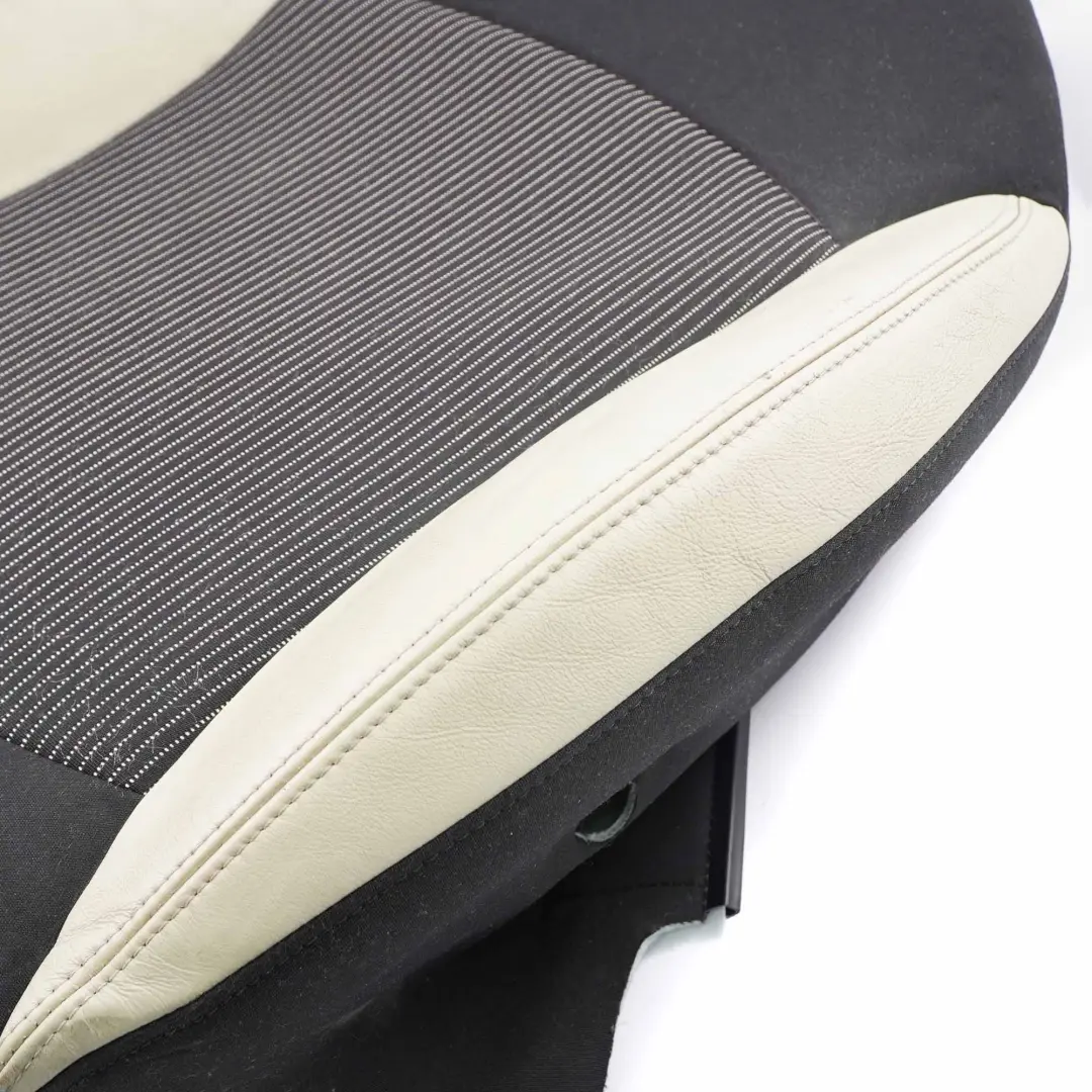 Mini Cooper R55 R56 R57 Base Siege Housse Reste Cuir Tissu Noir Blanc Droite - SKU 2753494-2 - Numéro de pièce 2753494