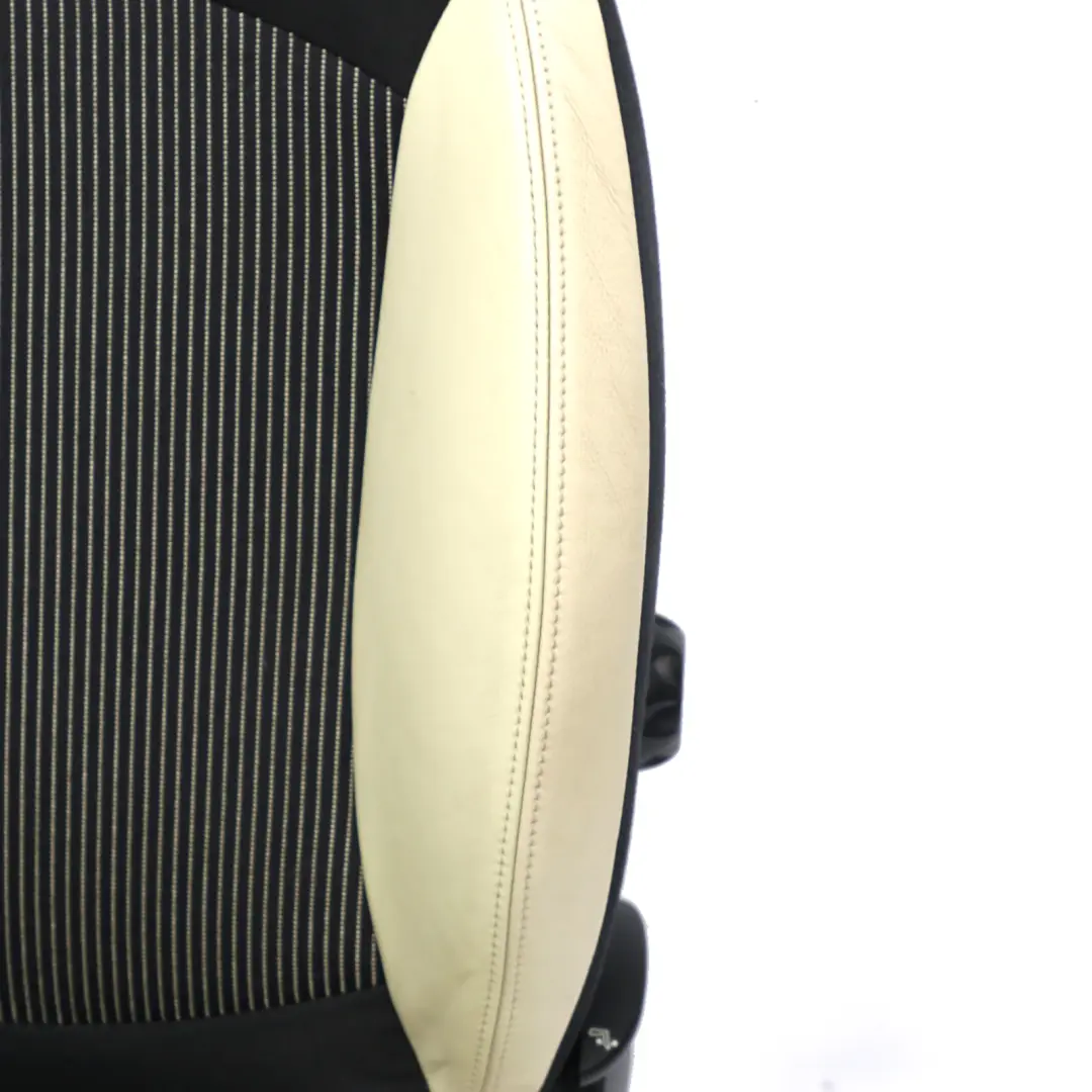 MINI Cooper One R55 R56 R57 Sport Cloth Cream Leather Front Right O/S Seat - SKU 2753494 - Part number 2753494