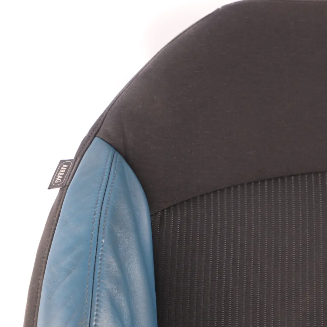 Backrest Mini R55 R56 R57 Front Right O/S Sport Cover Cloth Leather Blue to Seat with Part number 2753496 Seat Backrest Mini R55 R56 R57 Front Right O/S Sport Cover Cloth Leather Blue - SKU 2753496 - Part number 2753496