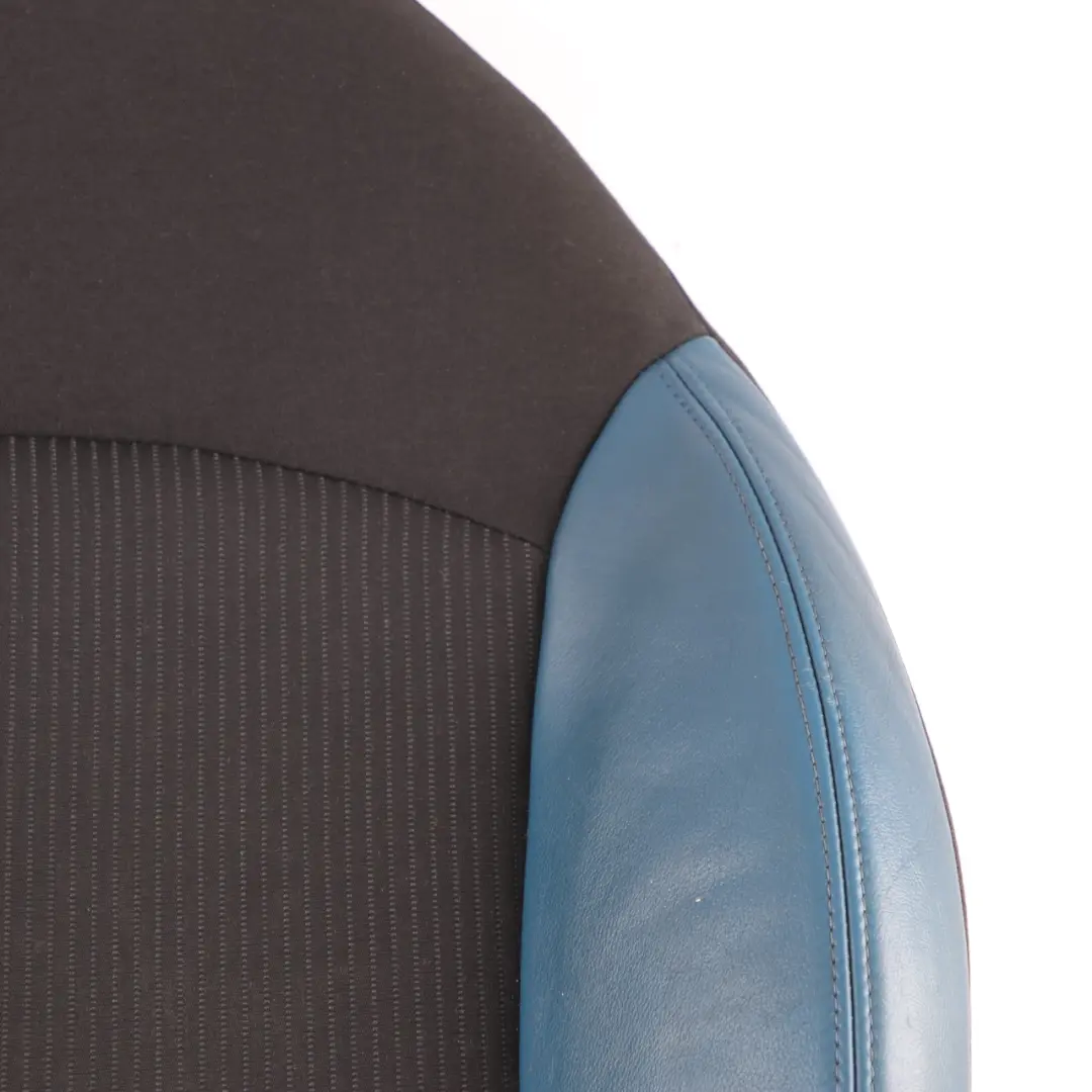 Backrest Mini R55 R56 R57 Front Right O/S Sport Cover Cloth Leather Blue to Seat with Part number 2753496 Seat Backrest Mini R55 R56 R57 Front Right O/S Sport Cover Cloth Leather Blue - SKU 2753496 - Part number 2753496