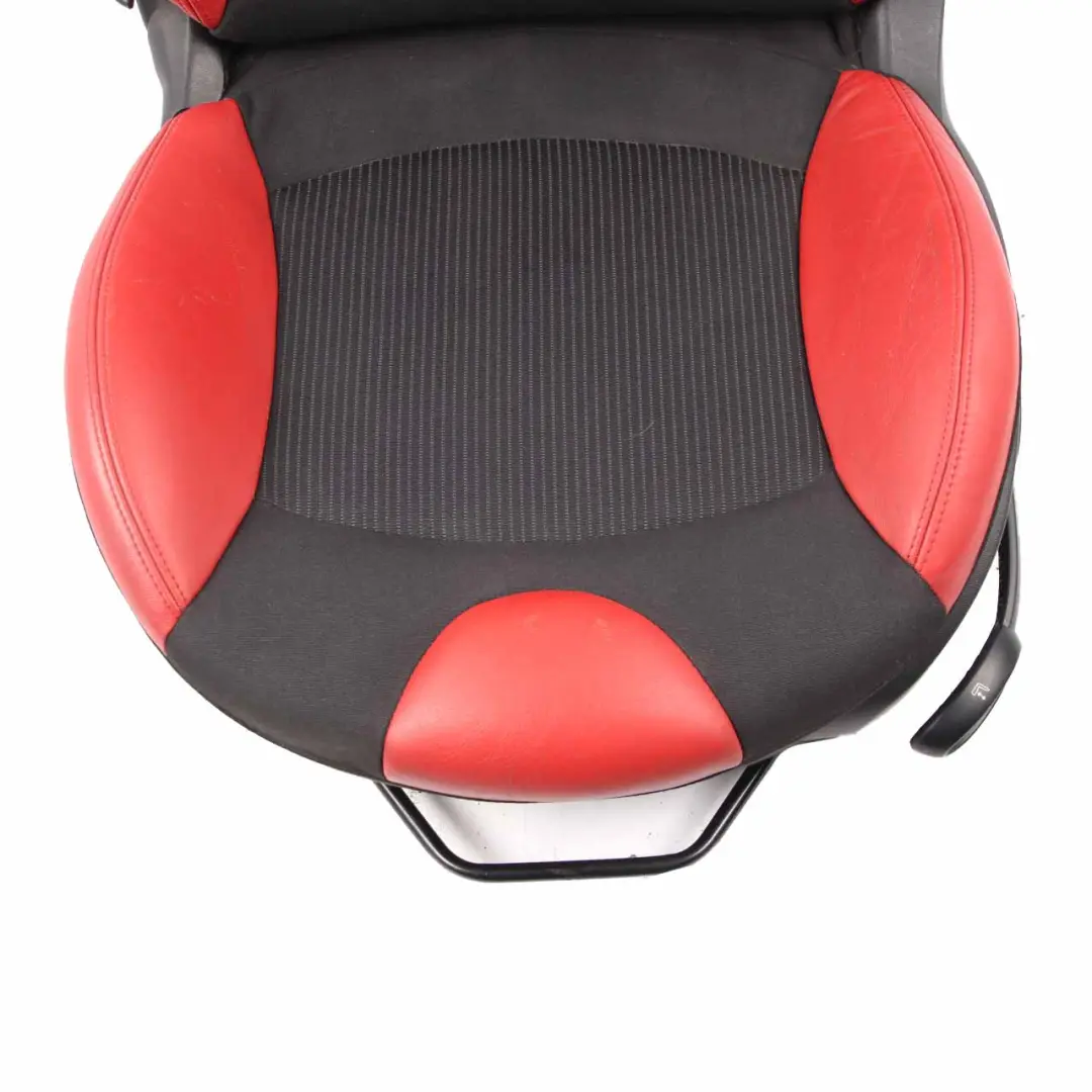 Mini R55 R56 Siège avant gauche Sport Siege Tissu Cuir rouge - SKU 2753497-1 - Numéro de pièce 2753497
