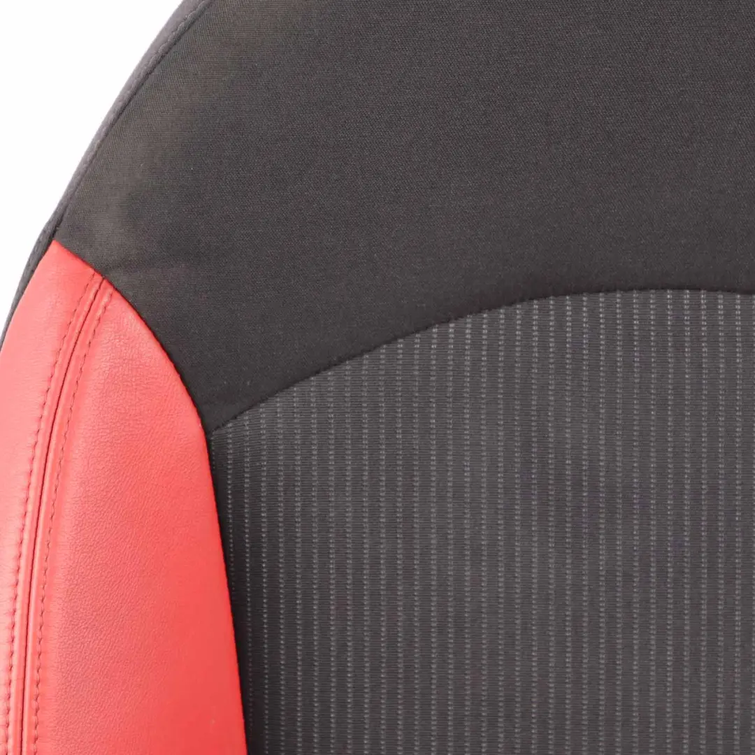 Mini R55 R56 Vordersitz Links Sportsitz Schwarz Stoff Rot Leder - SKU 2753497-1 - Teilenummer 2753497