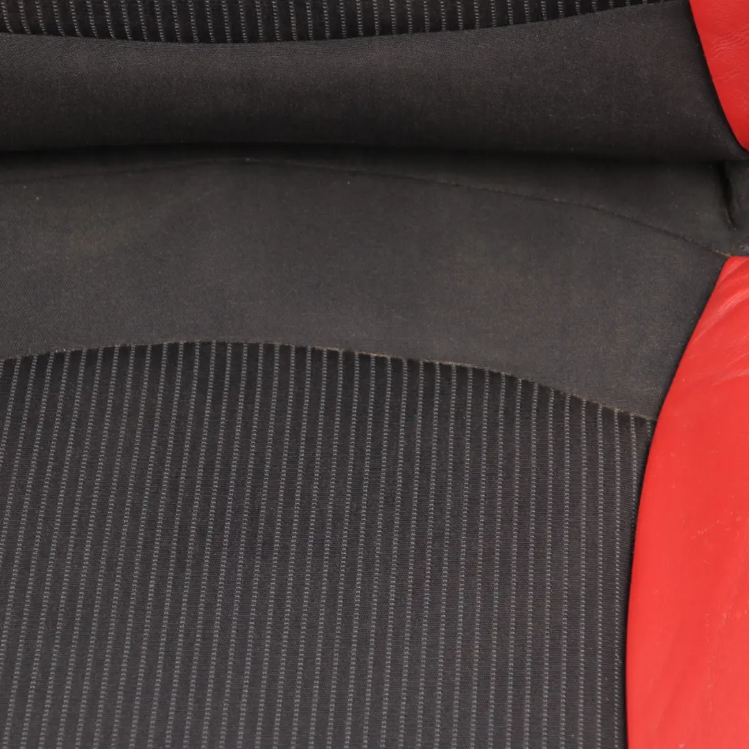 Mini R55 R56 Vordersitz Links Sportsitz Schwarz Stoff Rot Leder - SKU 2753497-1 - Teilenummer 2753497
