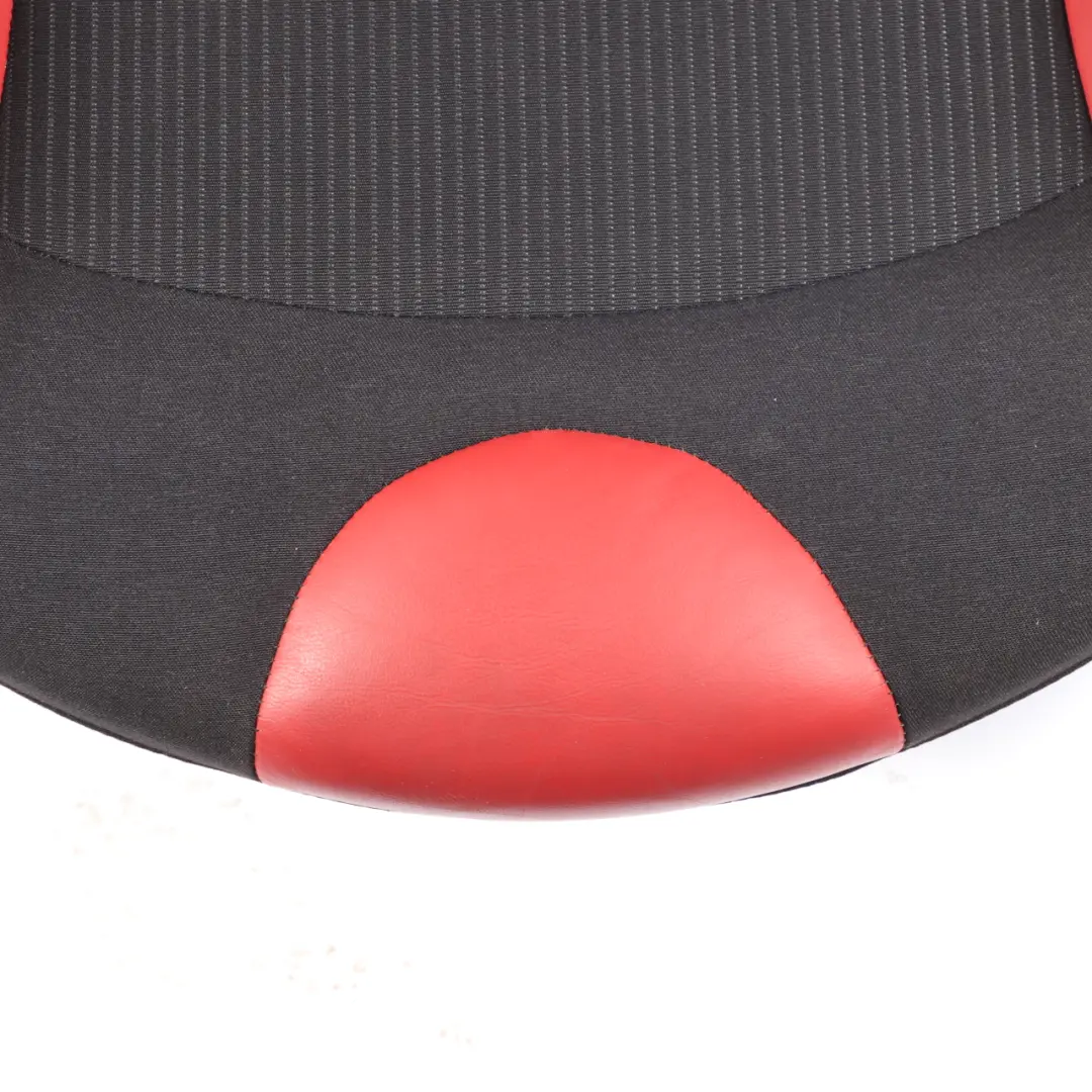 Mini R55 R56 Front Seat Left N/S Sport Seat Cloth Fabric Red Leather Heated - SKU 2753497-2 - Part number 2753497