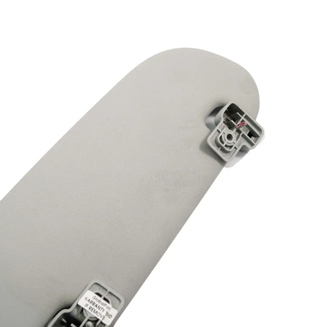 Lateral Sun Visor Trim Panel Cover Hellgrau Grey to Mini R55 R56 with Part number 2753552 Mini R55 R56 Lateral Sun Visor Trim Panel Cover Hellgrau Grey - SKU 2753552 - Part number 2753552