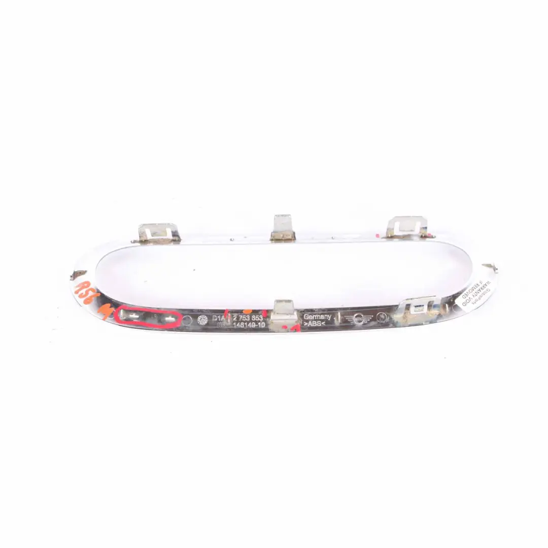Mini Cooper R56 R57 Trim Ring Chrome Rear Bumper - SKU 2753653-1 - Part number 2753653