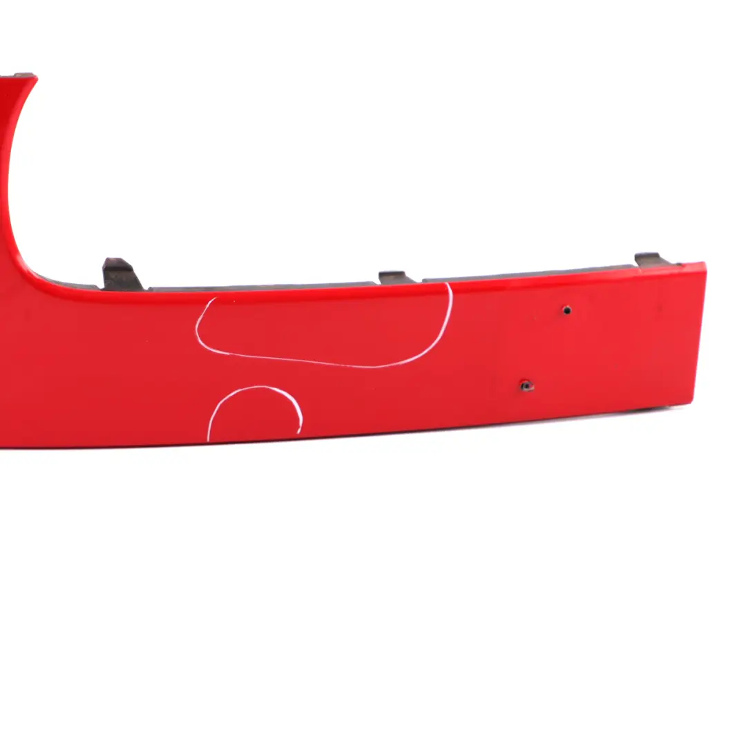 Front Bumper Trim Panel Left N/S Chili Red - 851 2753657 to Mini Cooper R55 R56 R57 with Part number 0430225 Mini Cooper R55 R56 R57 Front Bumper Trim Panel Left N/S Chili Red - 851 2753657 - SKU 2753657-CHRED - Part number 0430225