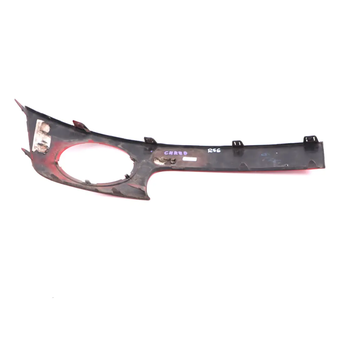 Mini Cooper R55 R56 R57 Front Bumper Trim Panel Left N/S Chili Red - 851 2753657 - SKU 2753657-CHRED - Part number 0430225