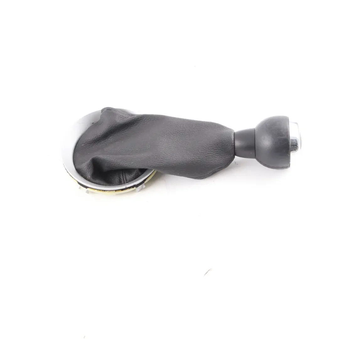 Mini R55 R56 Pomo palanca cambios polaina palanca freno mano cuero negro Set - SKU 2753783-1 - Número de pieza 2753783