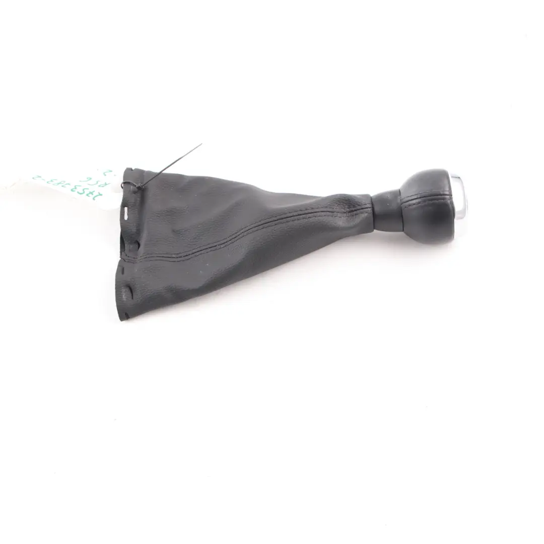 Gear Shift Knob Mini R55 R56 R57 R58 6-Speed Gaiter Leather Black - SKU 2753783-2 - Part number 2753783