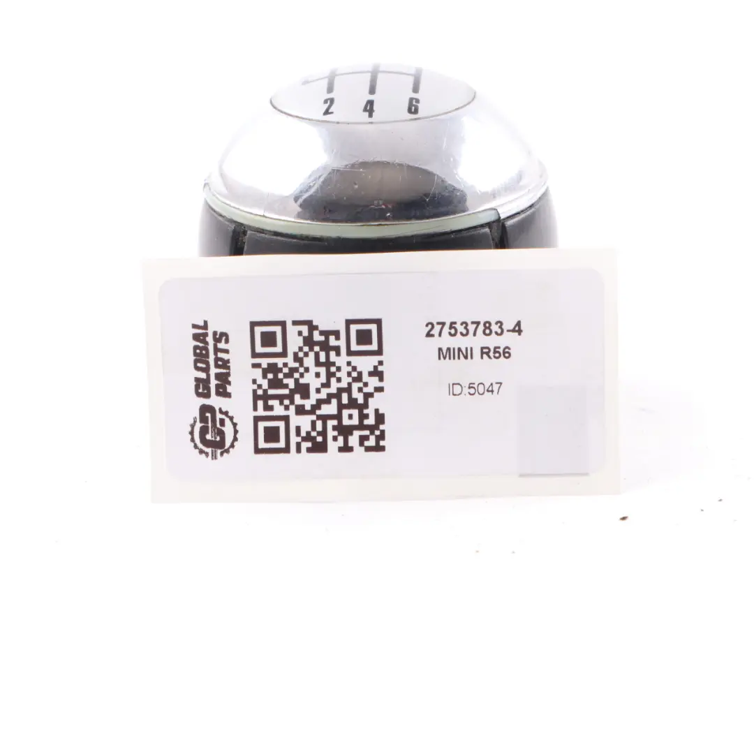 Shift Knob Mini R55 R56 R57 R58 6-Speed Gaiter to Gear with Part number 2753783 Gear Shift Knob Mini R55 R56 R57 R58 6-Speed Gaiter - SKU 2753783-4 - Part number 2753783