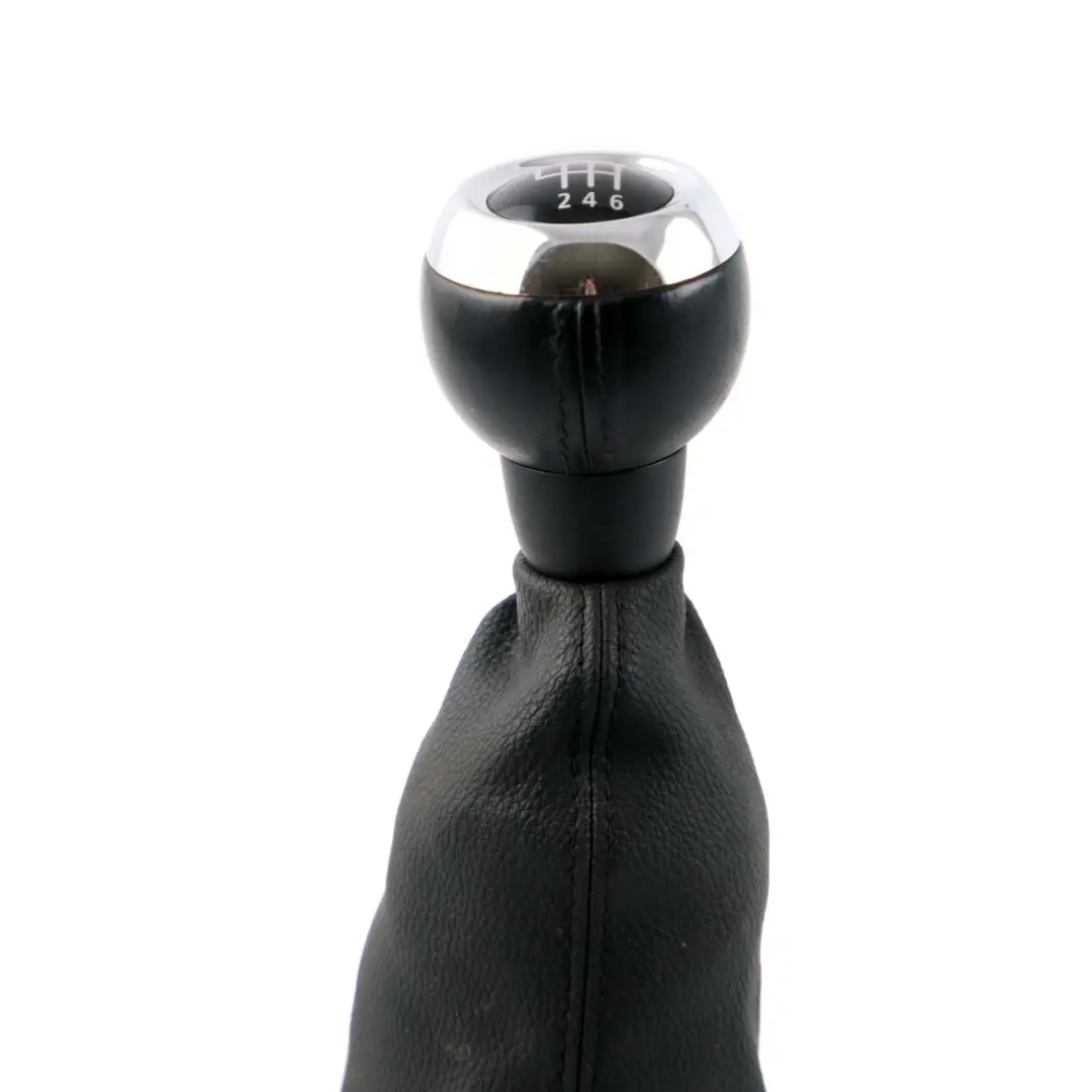 Mini Cooper R55 R56 R57 R58 6-Speed Pomello Del Cambio Ghetta In Pelle Nero - SKU 2753783 - Numero di parte 2753783