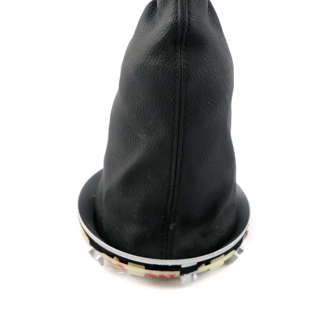 6-Speed Pomello Del Cambio Ghetta In Pelle Nero per Mini Cooper R55 R56 R57 R58 con numero di parte 2753783 Mini Cooper R55 R56 R57 R58 6-Speed Pomello Del Cambio Ghetta In Pelle Nero - SKU 2753783 - Numero di parte 2753783