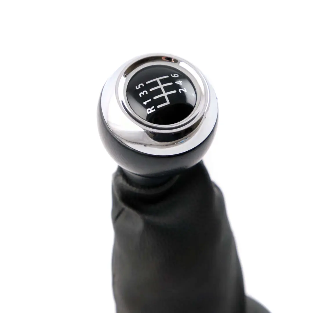 Mini Cooper R55 R56 R57 R58 Pommeau Levier 6 Vitesses Gaiter Leather Black - SKU 2753783 - Numéro de pièce 2753783