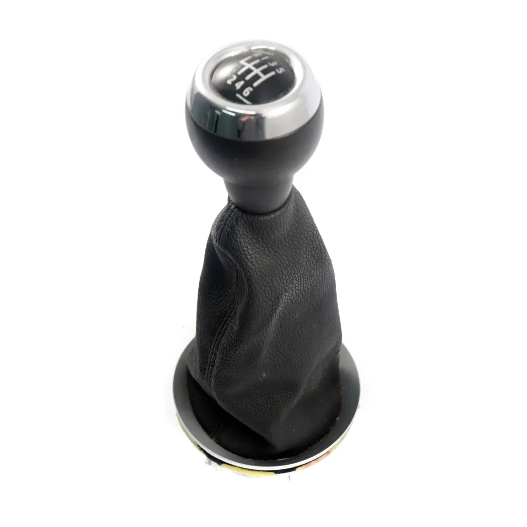 Shift Knob Gaiter Cover Leather Black Silver Ring to Mini R55 R56 R57 R58 Gear with Part number 2753784 Mini R55 R56 R57 R58 Gear Shift Knob Gaiter Cover Leather Black Silver Ring - SKU 2753784-1 - Part number 2753784