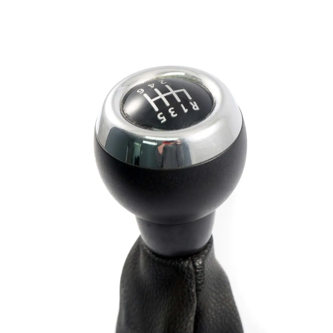 Mini Cooper R55 R56 R57 R58 Pomello Cambio pelle Con Copertura 6-Gang Argento - SKU 2753784-1 - Numero di parte 2753784