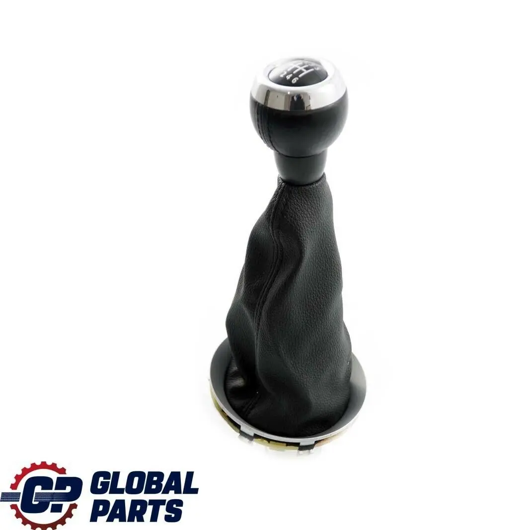 BMW Mini Cooper 2 R55 R56 R57 R58 Gear Shift Knob Gaiter Cover Leather Black - SKU 2753784-2 - Part number 2753784