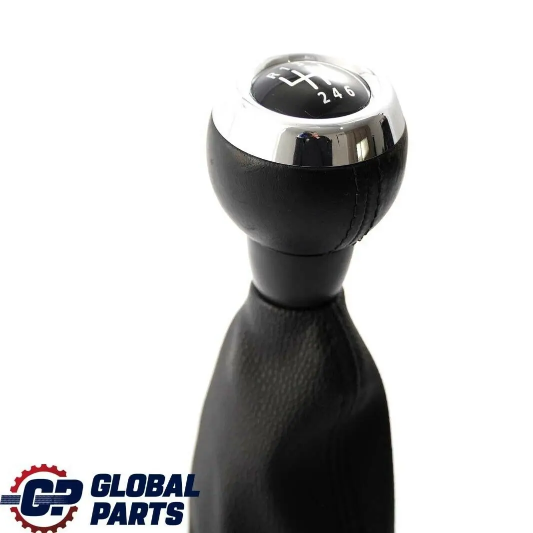 BMW Mini Cooper 2 R55 R56 R57 R58 Gear Shift Knob Gaiter Cover Leather Black - SKU 2753784-2 - Part number 2753784