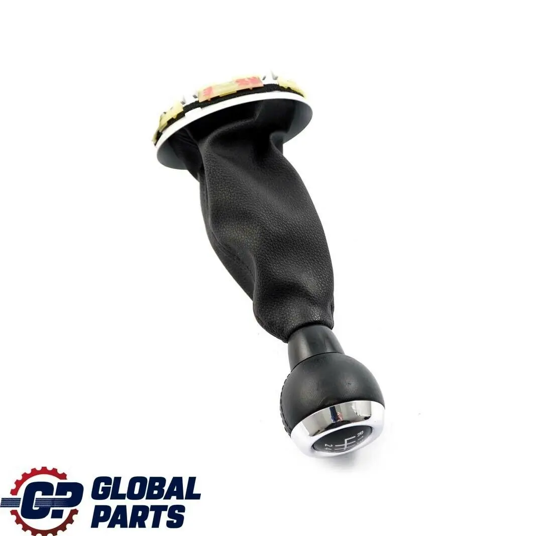 BMW Mini Cooper 2 R55 R56 R57 R58 Gear Shift Knob Gaiter Cover Leather Black - SKU 2753784-2 - Part number 2753784