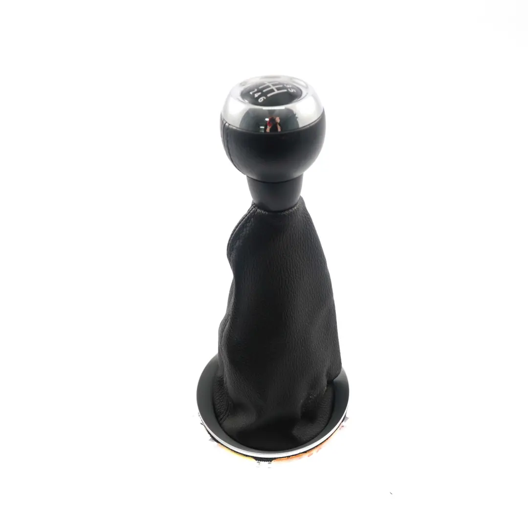 Mini R55 R56 R57 R58 Gear Shift Knob Gaiter Cover Leather Black - SKU 2753784-3 - Part number 2753784