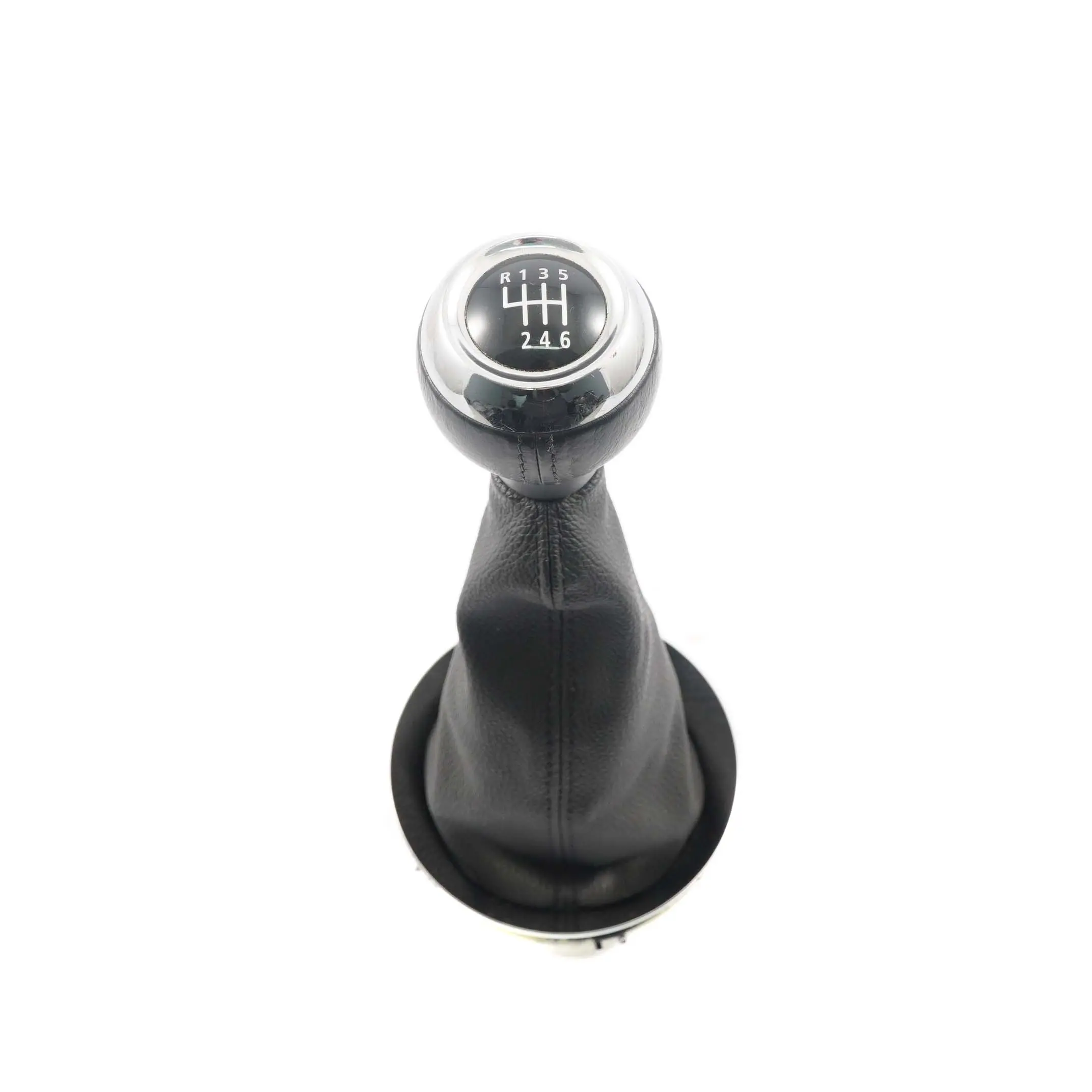 Mini Cooper R55 R56 R57 R58 Pomo De La palanca De cambios Funda De cuero cromado