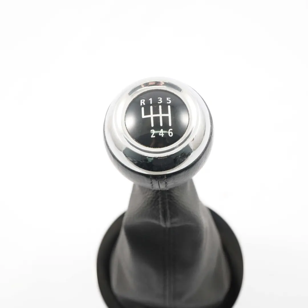 Mini Cooper R55 R56 R57 R58 Levier de Vitesse, Cuir Noir, 6 rapp. - SKU 2753784-5 - Numéro de pièce 2753784